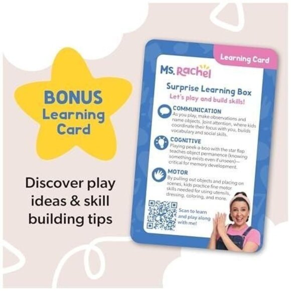 Ms. Rachel Surprise Learning Box Baby Toy - Picture 8 of 8